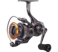 Abu Garcia Moulinet Revo X, pêche aux carnassiers, pêche en Eau Douce, Perche, brochet, Sandre, Gris, Rapport de Vitesse 5.1:1, Robuste et léger, 7 + 1 roulements au Compte, 2500