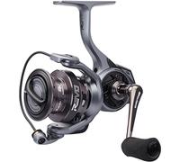 Abu Garcia Moulinet tournant, Revo SX, Poisson Complet, prédateur, pêcheur en Eau Douce, Perche, brochet, Sandre, Noir/Gris, Rapport de Vitesse 5.1:1, Robuste et léger, roulement 9 + 1, 2000