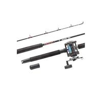 Abu garcia mt702swh gt345 rh ensemble canne à pêche 2 pièces et moulinet 15-40 lb 210 cm
