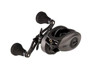 Abu Garcia Revo Beast Moulinet Baitcast Low Profil Type Casting - Pêche des Carnassier Big Bait - Brochet, Sandre, Silure - Lews, Megabass, Noir / Gris