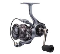 Abu Garcia Moulinet Revo SX, pêche carnassière, pêche en Eau Douce, Perche, brochet, Sandre, Noir/Gris, Rapport de Vitesse 6,2:1, Robuste et léger, 9 + 1 roulement, 4000