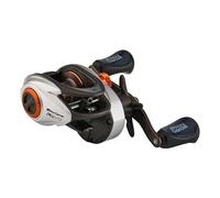 Abu Garcia Moulinet à profil bas Revo X pour carnassiers – 8+1 roulements, Noir/Argent, 6.7:1