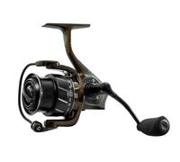 Abu Garcia Moulinet Spike S, pêche carnassière, pêche en Eau Douce, Perche, brochet, Sandre, Noir, Rapport de Vitesse 6,2:1, Robuste et léger, 7 + 1 roulement, 4000SH