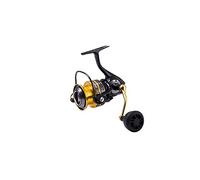Abu Garcia Superior moulinet spinning pour la pêche des carnassiers en eau douce au leurre, en vertical ou en linéaire, drop shot, perche, sandre, truite Noir/Doré