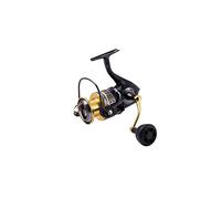 Abu Garcia Superior moulinet spinning pour la pêche des carnassiers en eau douce au leurre, en vertical ou en linéaire, drop shot, perche, sandre, truite Noir/Doré
