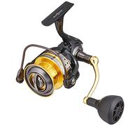 Abu Garcia Superior moulinet spinning pour la pêche des carnassiers en eau douce au leurre, en vertical ou en linéaire, drop shot, perche, sandre, truite Noir/Doré