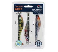 Abu Garcia Svartzonker McPrey Prerigged leurre Souple avec têtes plombées pour la pêche des carnassiers en Eau Douce pêche du brochet 120 mm Coloris Assortis