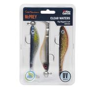 Abu Garcia Svartzonker Mcprey Prerigged Leurre Souple avec Têtes Plombées pour la Pêche des Carnassiers en Eau Douce Pêche du Brochet
