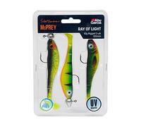 Abu Garcia Svartzonker Mcprey Prerigged Leurre Souple avec Têtes Plombées pour la Pêche des Carnassiers en Eau Douce Pêche du Brochet