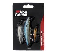 Abu Garcia Tormentor 3 Pack Leurre dur pour la Pêche des Carnassiers, Polyvalents et Efficaces, Varied