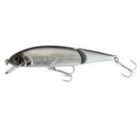 Abu Garcia Tormentor Jointed Leurre Flottant - Disponible en Plusieurs Tailles, idéal pour Les prédateurs d'eau Douce comme la Truite, Le brochet, Le Bar, Le Sandre, Action réaliste, Noir/Bleu 11 cm