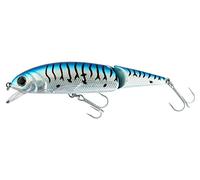 Abu Garcia Tormentor Jointed Leurre Flottant - Disponible en Plusieurs Tailles, idéal pour Les prédateurs d'eau Douce comme la Truite, Le brochet, Le Bar, Action réaliste, Blue Mackerel 11 cm