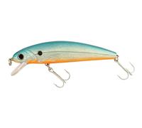 Abu Garcia Tormentor Leurre Flottant - Disponible en Plusieurs Tailles, idéal pour la Truite, la Perche, Le brochet, Le Sandre, l'achigan et Le Saumon, Action séduisante, Holo Silver/Blue 7 cm