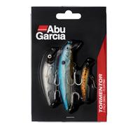 Abu Garcia Tormentor 3 Pack Leurre dur pour la Pêche des Carnassiers, Polyvalents et Efficaces, Varied