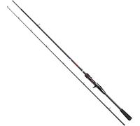 Abu Garcia Vendetta V3 Canne Casting Étudiée pour la Pêche des Carnassiers en Eau Douce au Leurre, Brochet, Perche, Sandre, Truite, Noir, 1,83 m