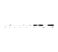 Abu Garcia Venerate V2 EVA Canne Casting étudiée pour la pêche des carnassiers en Eau Douce au leurre, brochet, Perche, Sandre, Truite 1,90 m Blanc Nacré