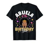 Abuela de The Birthday Girl Melanin Afro Girl Princess T-Shirt
