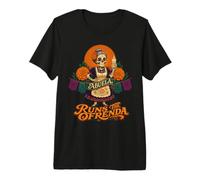 Abuela Dia de Los Muertos Ofrenda T-Shirt Haut de Gamme