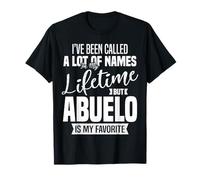 Abuelo is My Favorite Name Grandpa Father's Day Citation T-Shirt