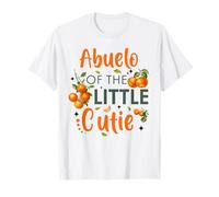 Abuelo of The Little Cutie Orange 1er Anniversaire T-Shirt