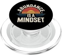 Abundance is A Mindset Wealth Growth Positivity - PopSockets PopGrip pour MagSafe