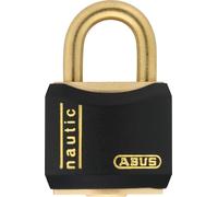 Abus 01015 T84MB/20 Cadenas marine de 20 mm en Laiton massif Noir