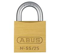 ABUS 02860 55/25mm Cadenas en Laiton Clé Identique 5251