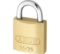 ABUS 02860 Cadenas en laiton avec clé partielle 5251