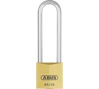 Abus 04720 Cadenas en laiton à anse longue Système clé unique 402 65 mm
