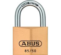 Abus 04817 Cadenas en laiton à anse inox Système clé unique