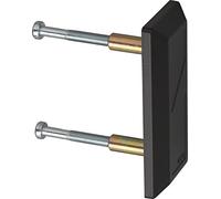 ABUS 106613 PA1018 Kit de fixation pour serrures à boulons renforcés Noir