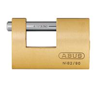 ABUS 11492 82/90Mm Monobloc En Laiton Serrure À Disque