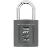 Abus 118869 158/50 Antivol à combinaison modifiable | Code numérique à 4 chiffres réglable individuellement - Anse en acier trempé - 52 x 96 x 23 mm - Pour une sécurité moyenne