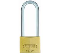 Abus 12017 Cadenas en laiton à anse longue avec clé commune 6501 80 mm