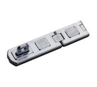 ABUS Targette de porte 14543 100/100 DG SB avec plaque à œillets acier anticorrosion