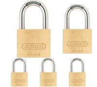 ABUS 20035 AB60/40 Cadenas, doré,60/40 (Lot de 5)