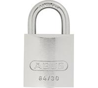 Abus 20390 Cadenas Laiton chromé Anse en acier inoxydable Système clé unique 8304