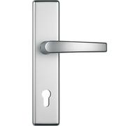 Abus 247927 HLT612 F1 EK Ferrure de porte en aluminium avec poignée des 2 côtés