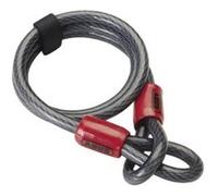 Antivol GENERIQUE Abus 25719 câble antivol cobra 12 120 avec 2 boucles, noir, set de 15
