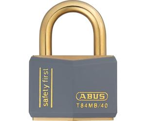 ABUS 28355 Série Nautic INOX Cadenas en laiton massif - Gris