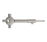 ABUS Clé de chantier universelle 308581 Argent (Import Allemagne)