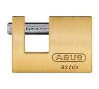 ABUS 33695 82/63 Mm Monobloc En Laiton Pour Serrure À Loquet En Carte