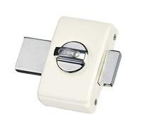 Abus 36959 V B W EK Verrou à bouton sans fermeture à clé/cale Blanc