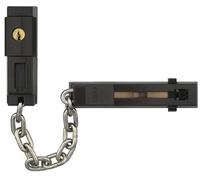 ABUS 39782 Chaîne de porte verrouillable type SK78 Marron