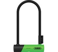 Abus 410K Ultra, Serrure en U + support 230 mm Noir/Vert Noir/Vert