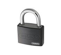 ABUS 49945 T65AL/40mm My Serrure Aluminium Cadenas Noir comme Verrouillé 6402