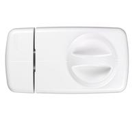 ABUS Verrou de porte complémentaire 532702 7010 W bouton rotatif Blanc