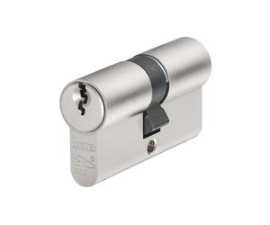 ABUS 55010 E60NP Euro Double Cylindre Nickel Perle 30Mm / 35Mm Visi