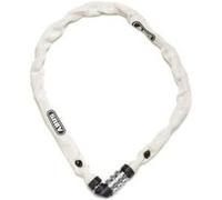 ABUS Chaîne antivol pour vélo 1200/60 web blanc
