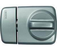 ABUS 589164 7510 S Verrou de porte complémentaire avec bouton rotatif Argenté